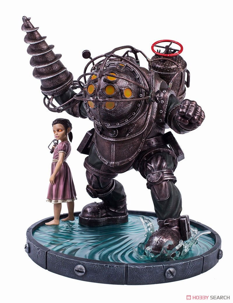 バイオショック/ ビッグダディ バウンサー with リトルシスター 1/4