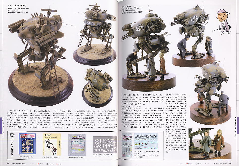 横山宏 Ma.k.モデリングブック (書籍) - ホビーサーチ 雑誌・資料集