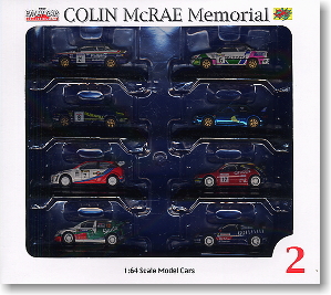 Rally Car Collection Extra Colin Mcrae Memorial 2 10 pieces