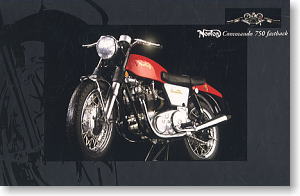 ノートン コマンド 750 ファーストバック 1968 (レッド/シルバー