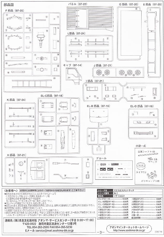いすゞ エルフ (プラモデル) - ホビーサーチ カーモデル