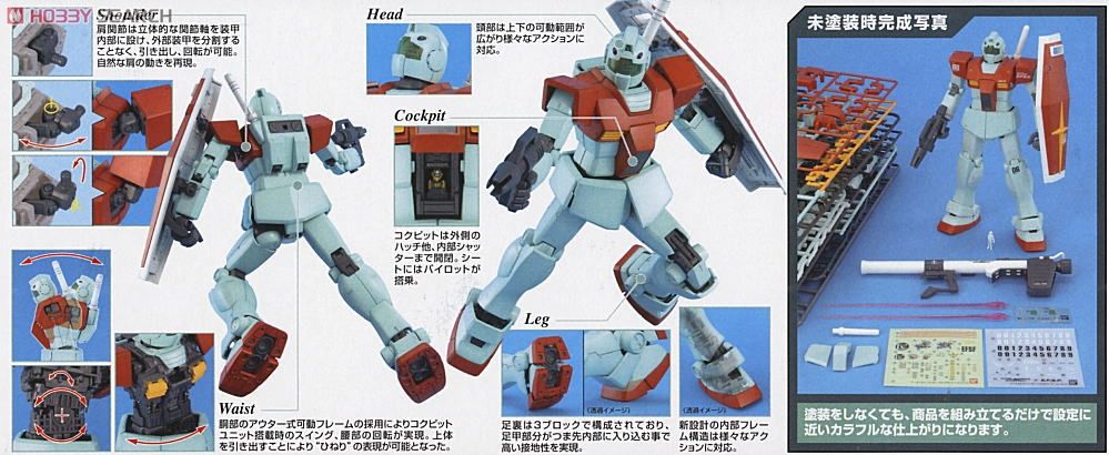 RGM-79 ジム Ver.2.0 (MG) (ガンプラ) - ホビーサーチ ガンプラ他