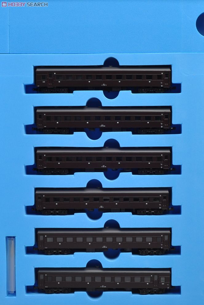 国鉄スハ43系客車 ぶどう色1号塗装 (6両セット) (鉄道模型) - ホビー