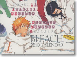 BLEACH 2010コミックカレンダー (キャラクターグッズ) - ホビーサーチ