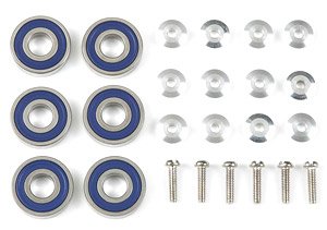 ローラー用 13mmボールベアリングセット (6個) (ミニ四駆) - ホビー