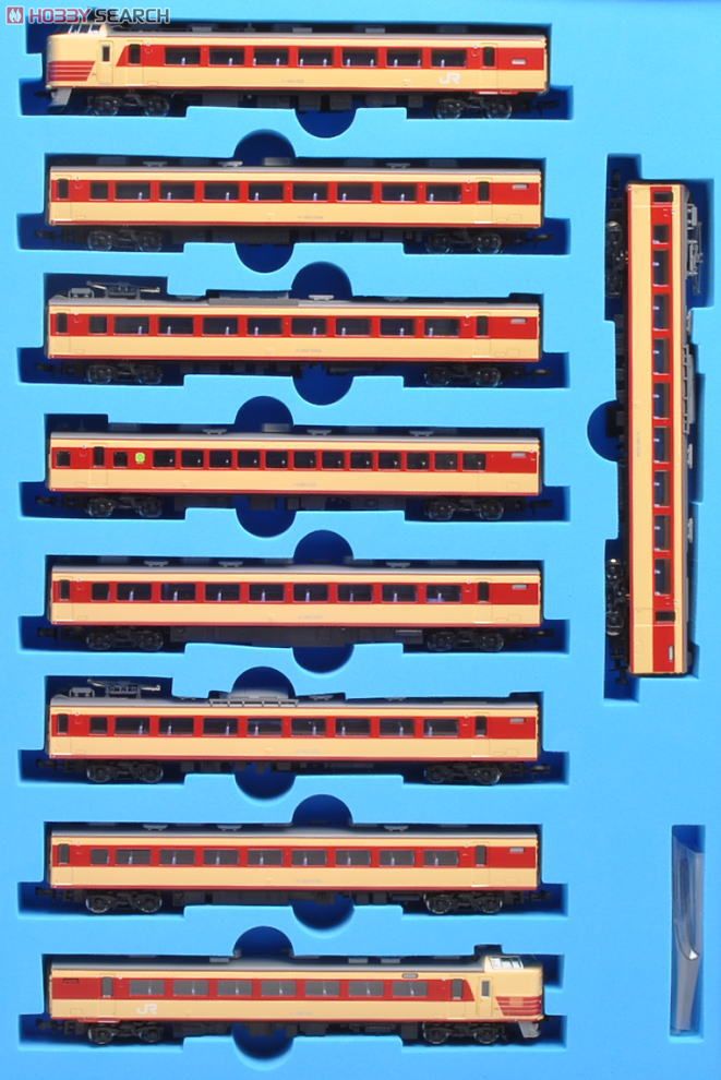 183系100・1000番台 復活特急色 M8編成 「あずさ」 (9両セット) (鉄道