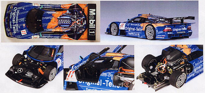 メルセデスベンツCLK GTR FIA GT 1998 ORIGINAL-TEILE B.MAYLANDER / C