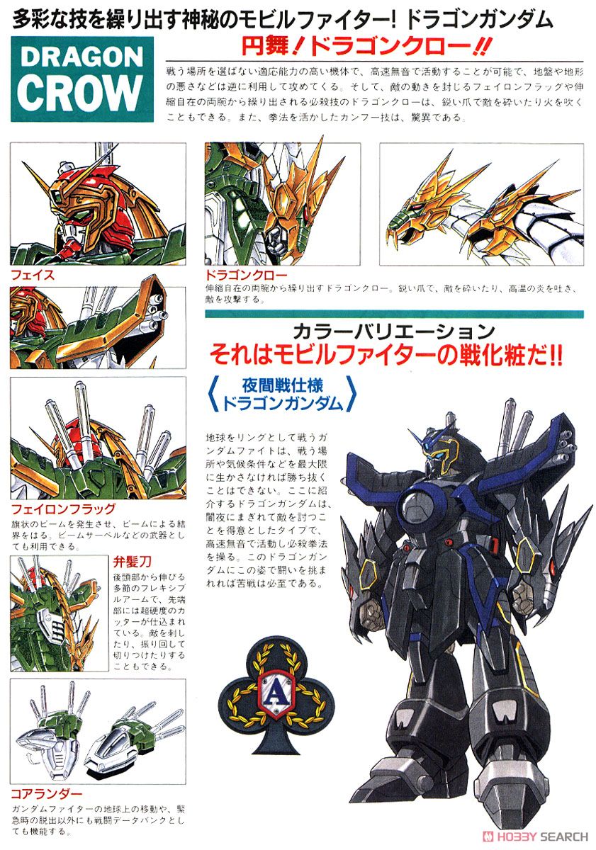 ドラゴンガンダム (HG) (1/100) (ガンプラ) - ホビーサーチ ガンプラ他