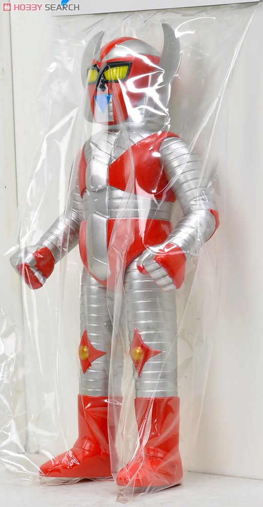 ブルマァク ソフビ電人ザボーガー (シルバー版) (完成品) - ホビー