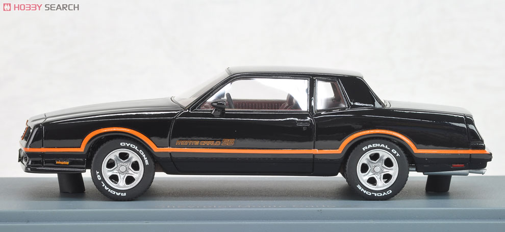 シボレー モンテカルロ SS 1986 (ブラック) (ミニカー) - ホビーサーチ