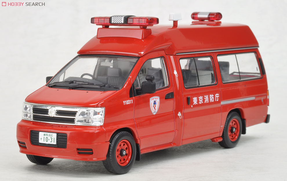TLV-N43-03a 日産エルグランド 消防指揮車 (東京消防庁) (ミニカー