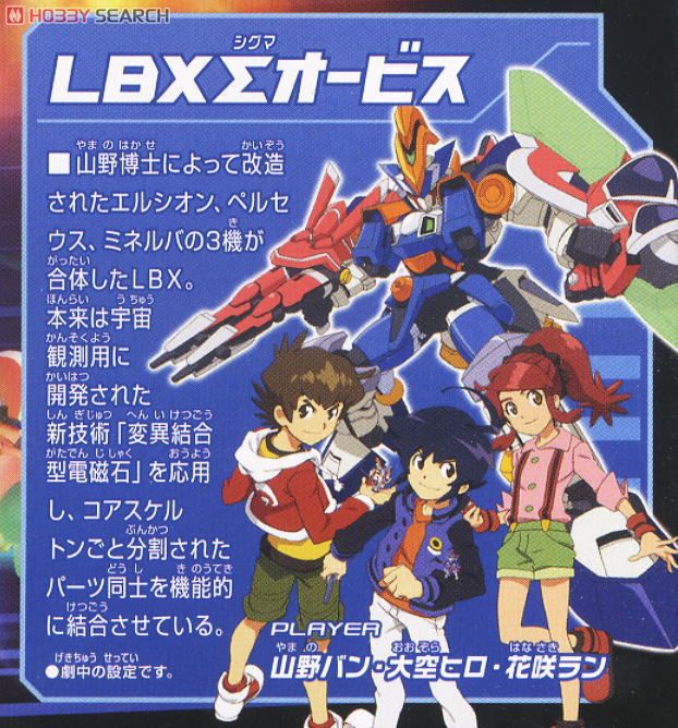 LBX Σオービス (プラモデル) - ホビーサーチ ガンプラ他