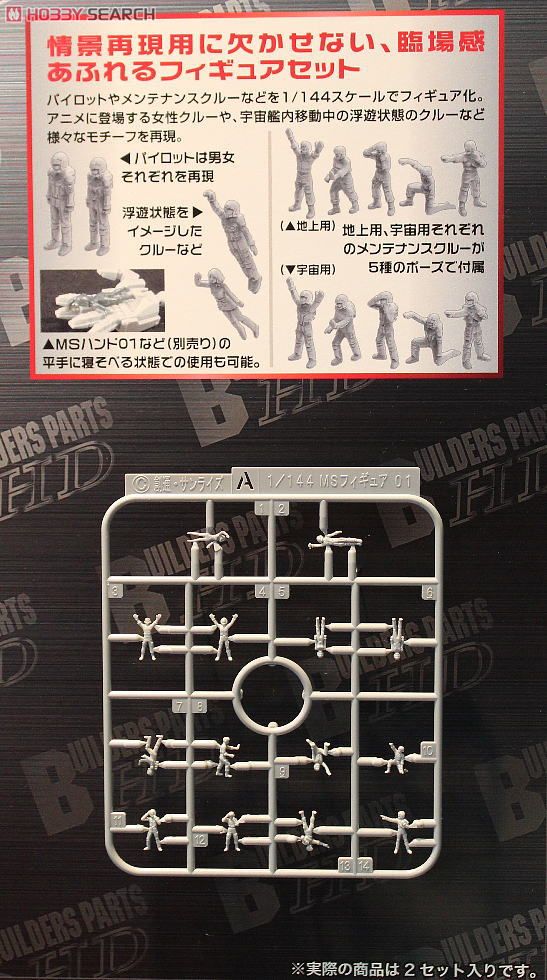 1/144 MSフィギュア01 (ガンプラ) - ホビーサーチ ガンプラ他