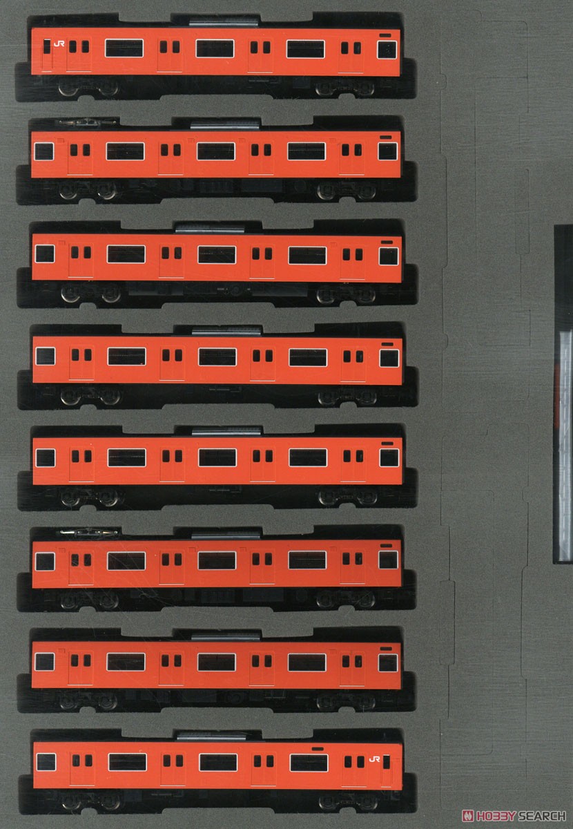 JR 201系通勤電車 (JR西日本30N更新車・オレンジ) セット (8両セット