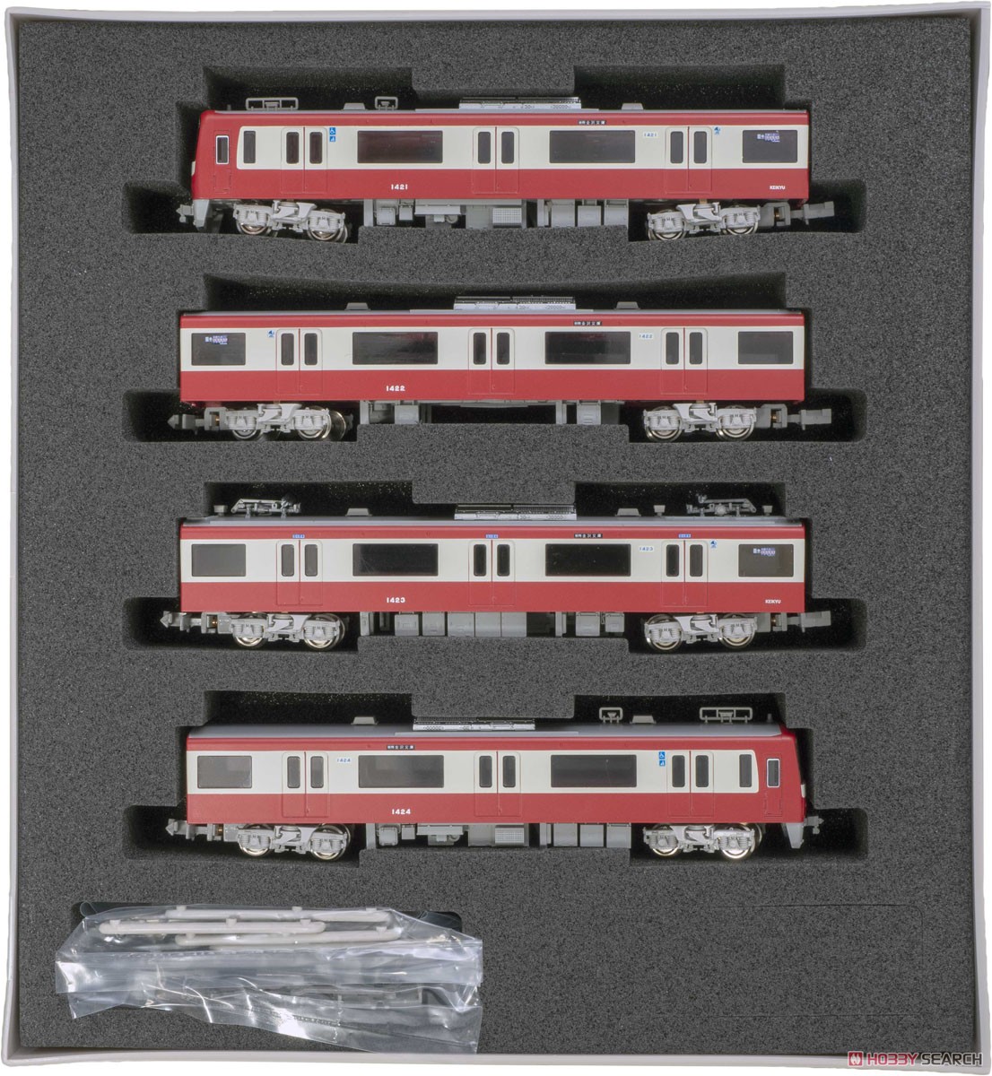 京急 新1000形 (3次車・機器更新車・1421編成) 増結4両編成セット