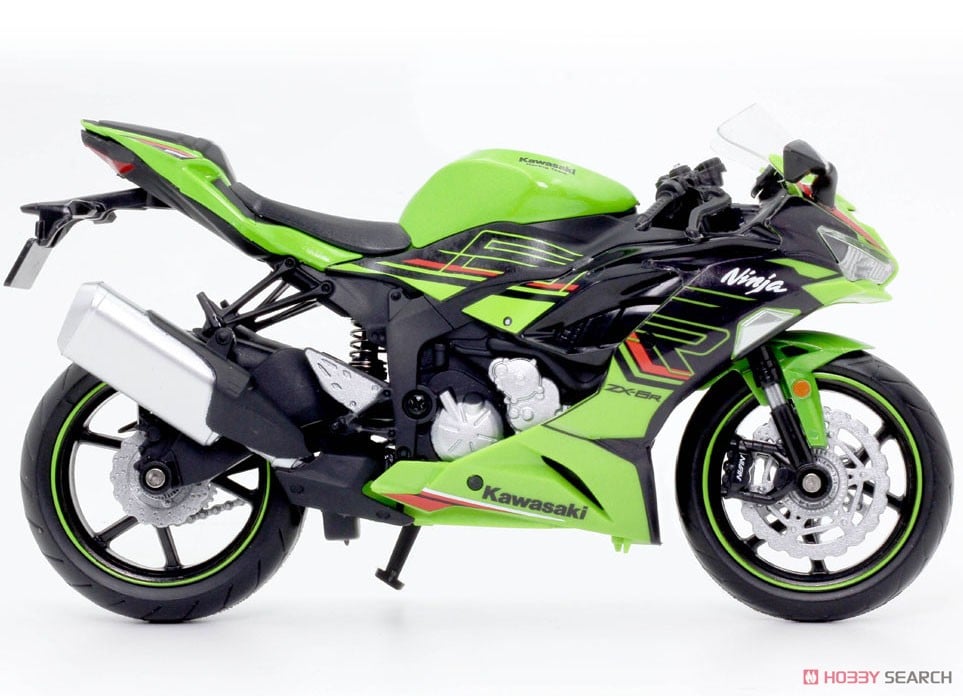 2023 Kawasaki Ninja ZX-6R 緑 (ミニカー) - ホビーサーチ ミニカー
