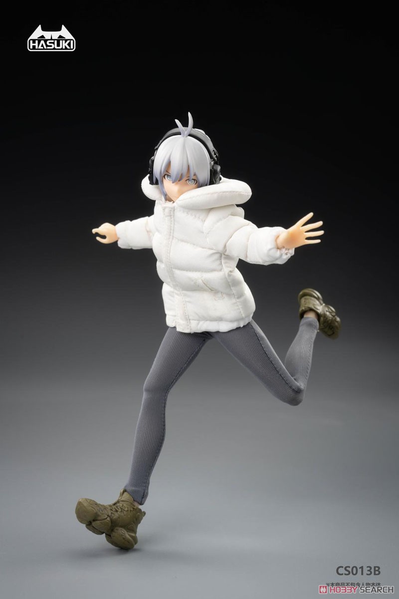 CS013B 1/12スケール可動フィギュア用 ダウンジャケット+レギンス