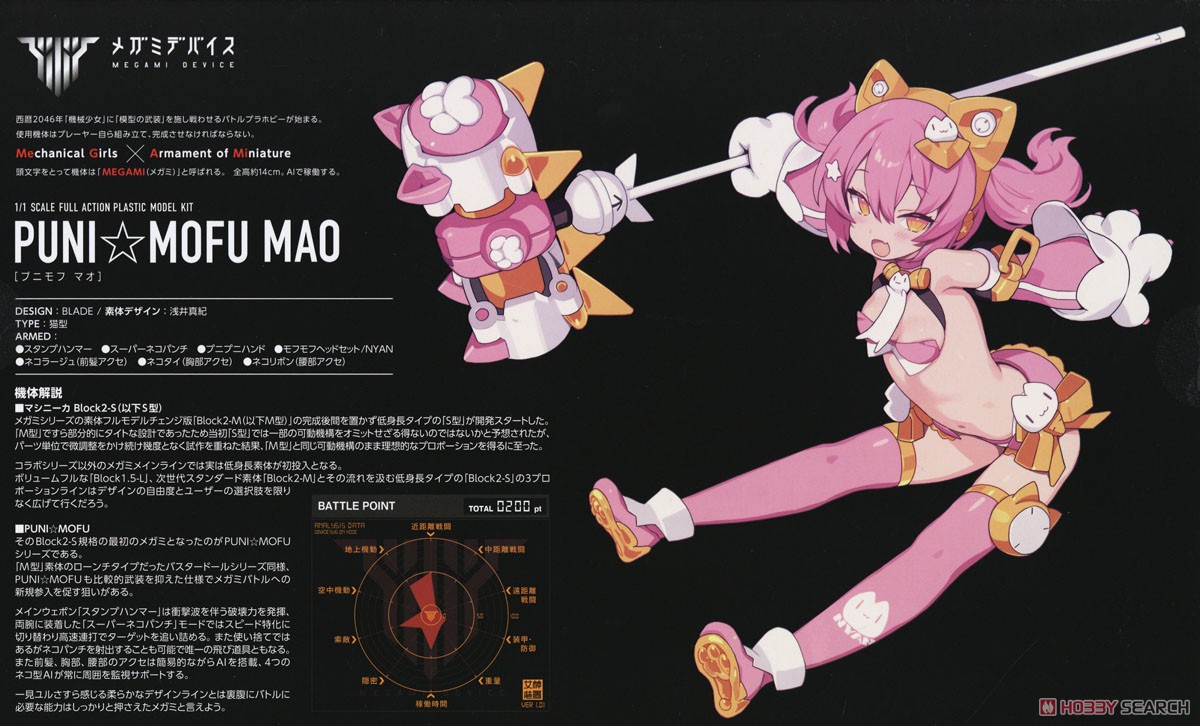 PUNI☆MOFU マオ (プラモデル) - ホビーサーチ ガンプラ他