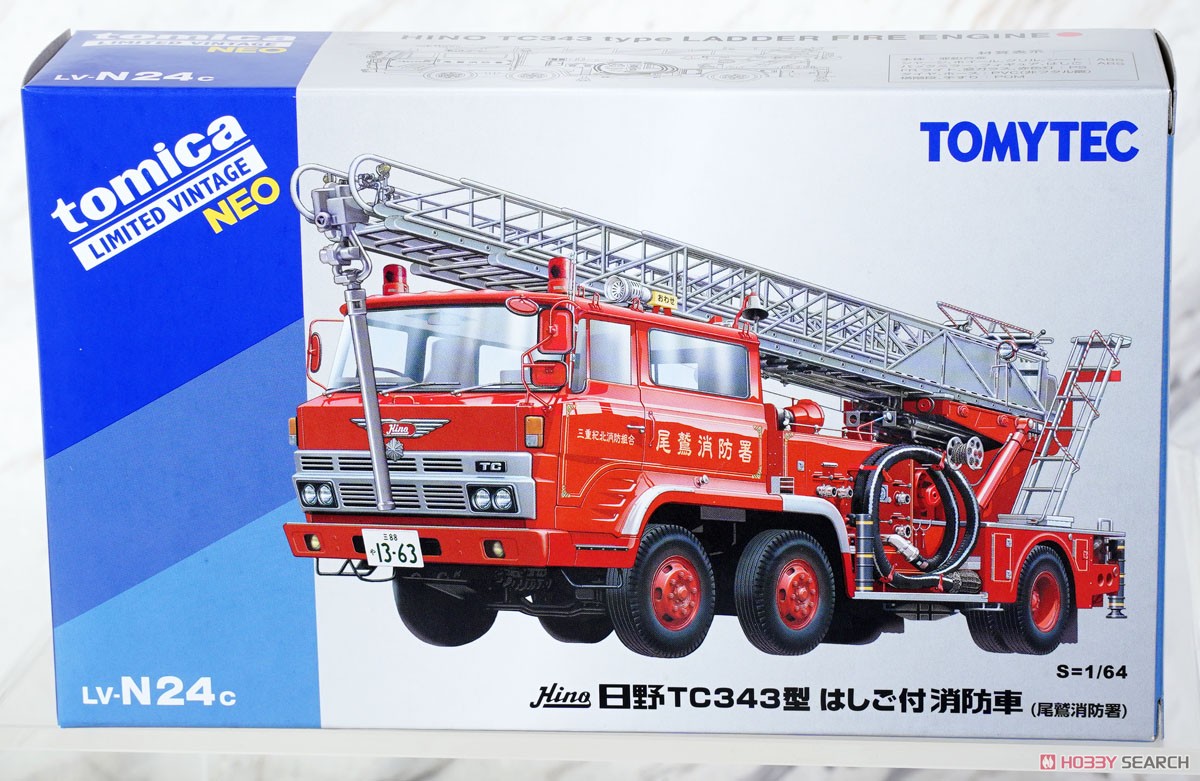 TLV-N24c 日野 TC343 はしご消防車 (尾鷲消防署) (ミニカー) - ホビー