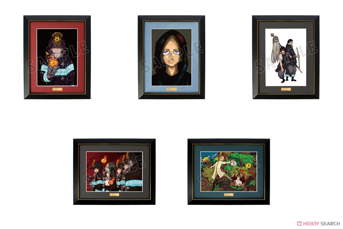 炎炎ノ消防隊 新門紅丸＆相模屋紺炉 キャラファイングラフ