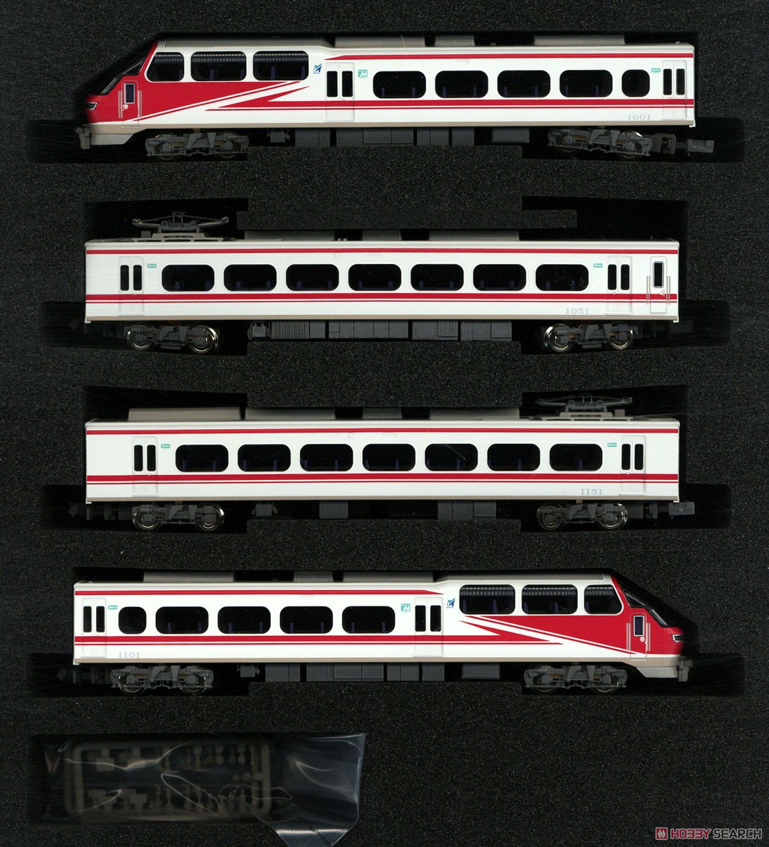 名鉄 1000系 パノラマsuper 全車特別車 基本4両編成セット (動力付き
