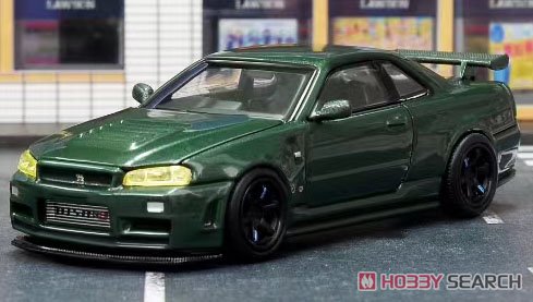 日産 スカイライン GT-R R34 (NISMO) CUSTOMIZED ダークグリーン