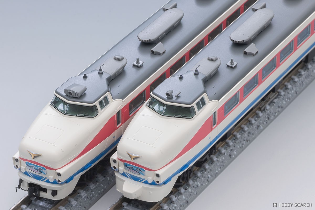 JR 489系特急電車 (金沢運転所・H03編成・白山) 基本セット (基本・5両