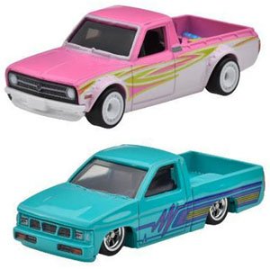 ☆特価品 ホットウィール プレミアム 2パック 1975 ダットサン サニー