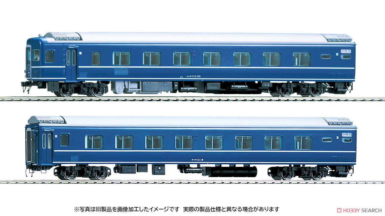 16番(HO) 国鉄 14系14形特急寝台客車 基本セット (基本・4両セット
