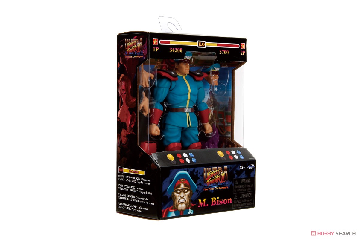 ストリートファイター ベガ(M.Bison) プレイヤー2 アクション