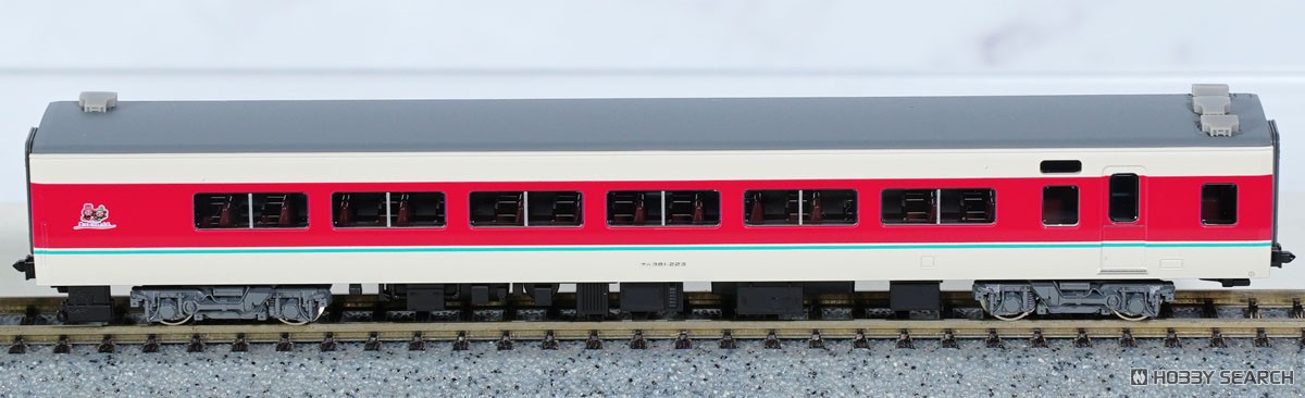 381系 「ゆったりやくも」 (ノーマル編成・グレー台車) 7両セット (7両