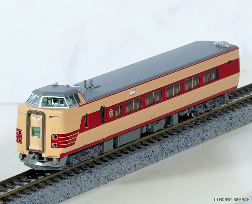 381系「しなの」(JR仕様) 3両増結セット (増結・3両セット) (鉄道模型