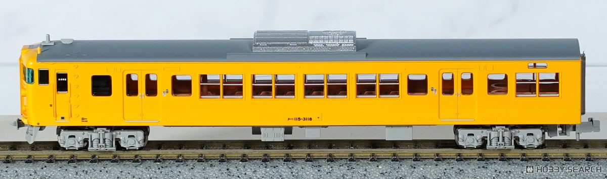 115系3000番代+3500番代 濃黄色 クーラー交換車 4両セット (4両セット