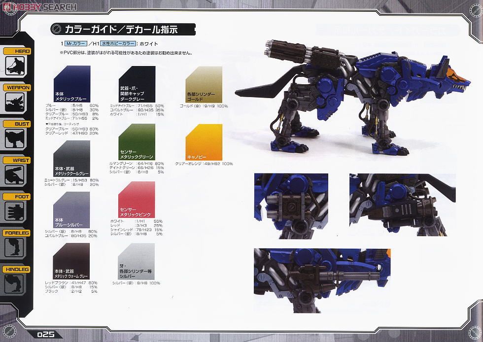 コマンドウルフLC＆AC バラッド仕様 (プラモデル) - ホビーサーチ