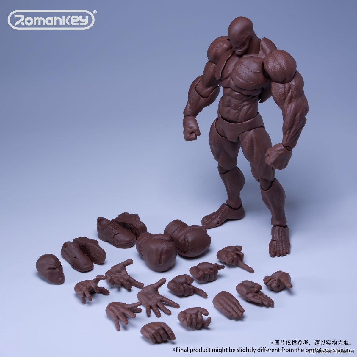 UMS003 1/12スケール 可動フィギュア男性素体 Big Guy(ビッグガイ