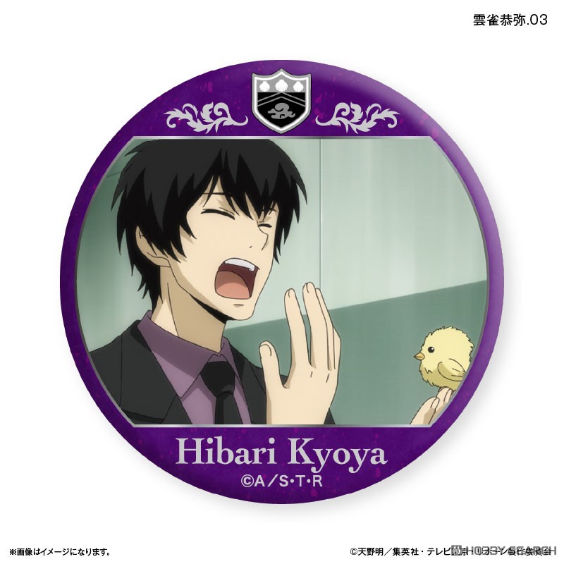 家庭教師ヒットマンREBORN リボーン ジャンプフェスタ 缶バッジ 雲雀