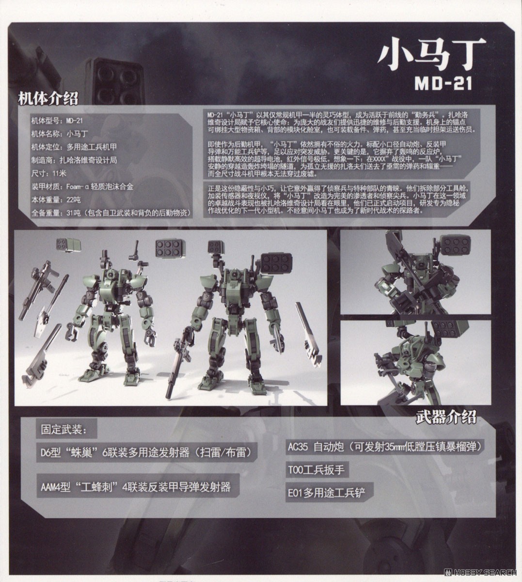 戦闘工兵 マーティン プラスチックモデルキット (グリーン