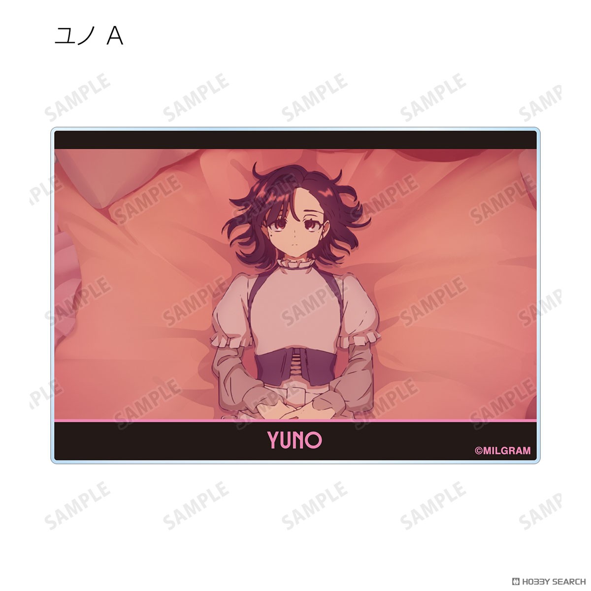 MILGRAM -ミルグラム- トレーディング MV アクリルカード ユノ『ライフ