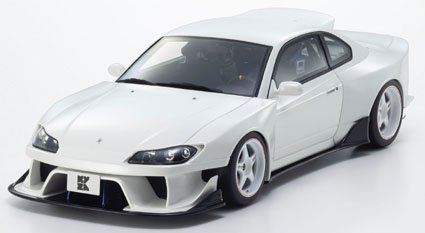 日産 シルビア S15 Khyzyl Saleem (ホワイト) (ミニカー) - ホビー