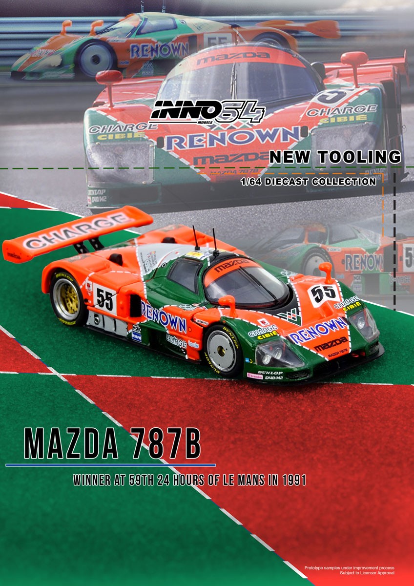 Mazda 787B 1991年 ル・マン24時間レース 優勝車 (ミニカー) - ホビー