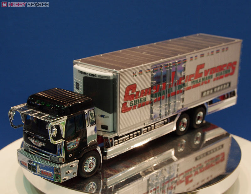 よし 由加丸 冷凍トレーラー・4t デコトラ 水郷特急 2点セット よし 由