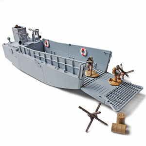 U.S. LCM3 上陸用舟艇 アメリカ軍 ノルマンディ 1944年 (完成品艦船