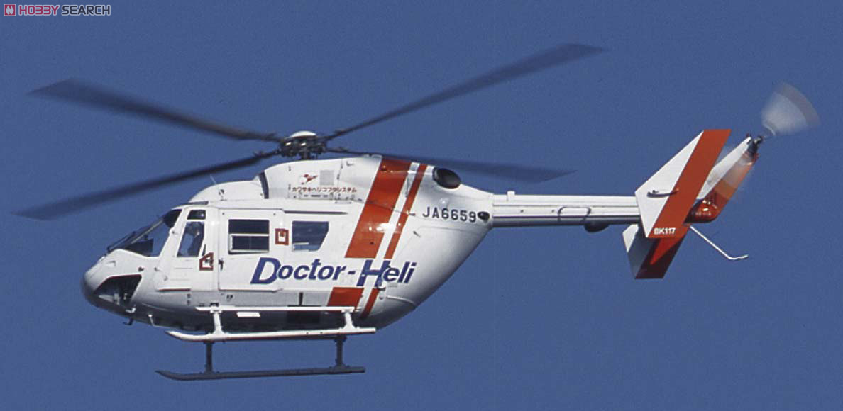 BK-117 & EC-135 & EC-145 (BK-117C-2) `ドクターヘリ` (プラモデル