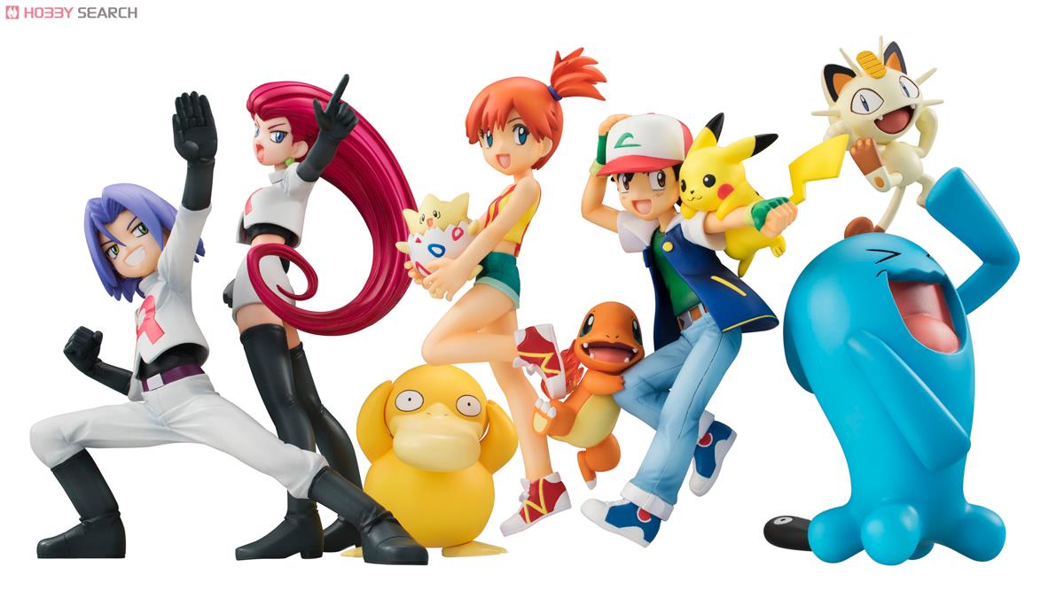 G.E.M.シリーズ ポケットモンスター カスミ＆トゲピー＆コダック