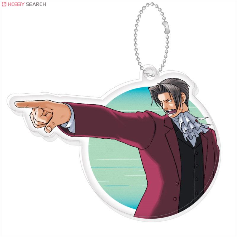 逆転裁判 アクリルキーホルダー 御剣怜侍 (キャラクターグッズ