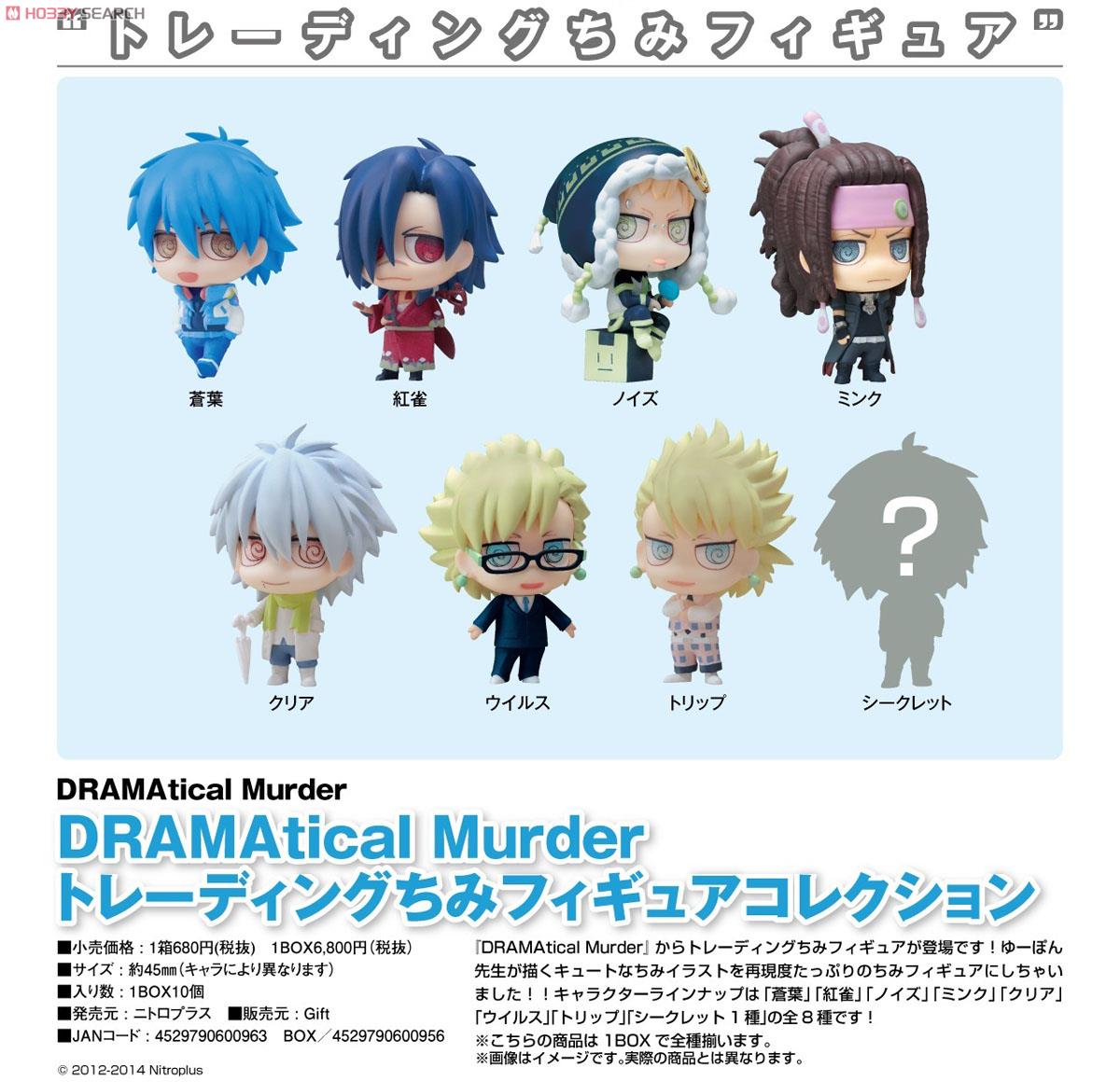 DRAMAtical Murder トレーディングちみフィギュアコレクション 10個