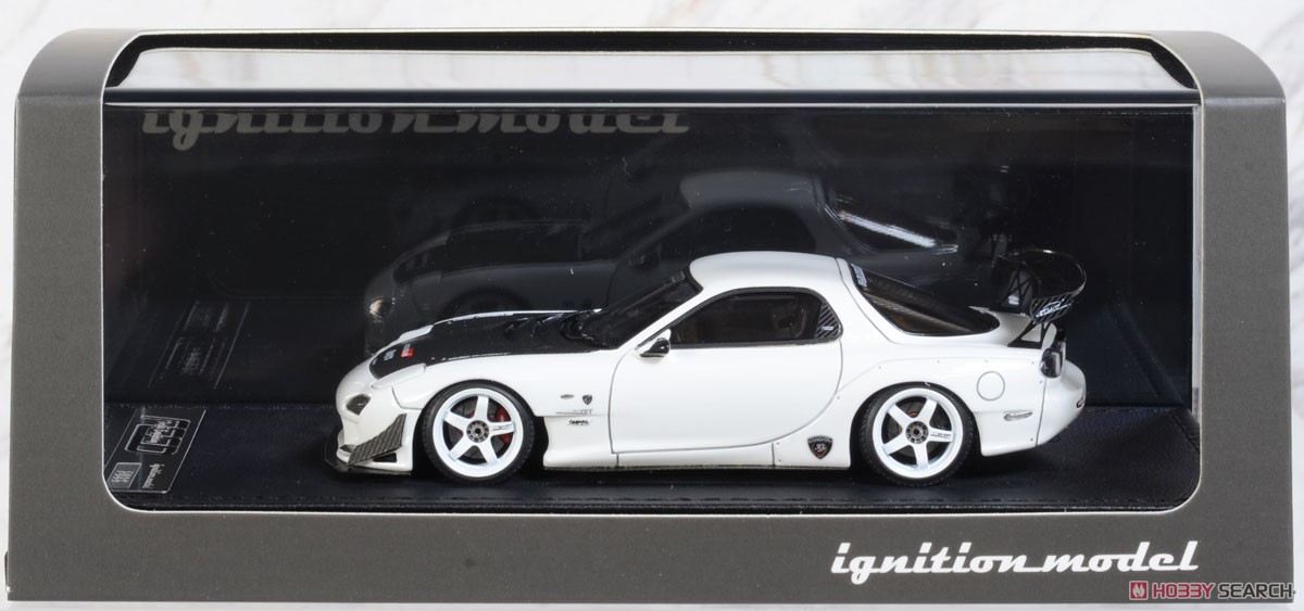 FEED RX-7 (FD3S) White ※カーボンボンネット仕様 (ミニカー) - ホビー