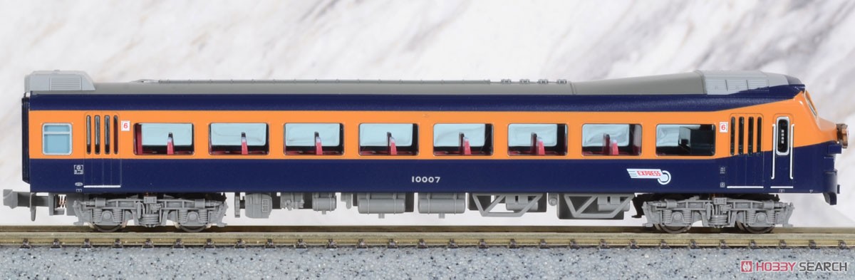 近鉄 10000系 ビスタカー 旧塗装 7両セット (7両セット) (鉄道模型