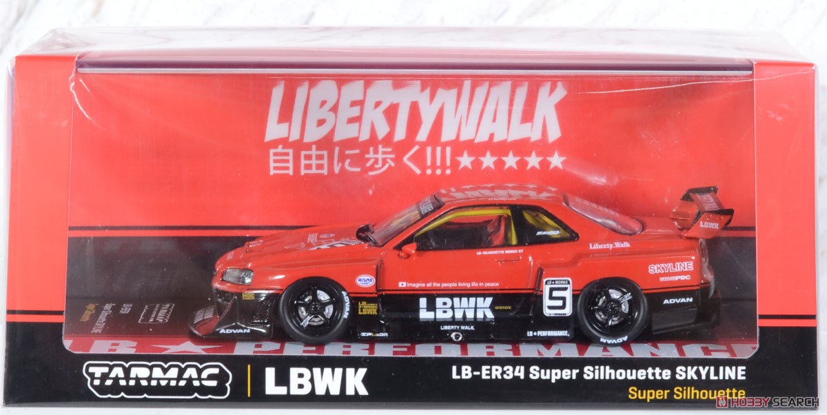 LB-ER34 Super Silhouette SKYLINE Super Silhouette (ミニカー