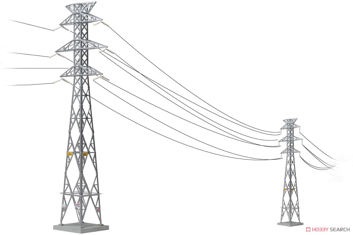情景小物 084-3 送電鉄塔 A3 ～逆三角形型～ (鉄道模型) - ホビー